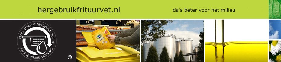 hergebruik frituurvet - da's beter voor het milieu